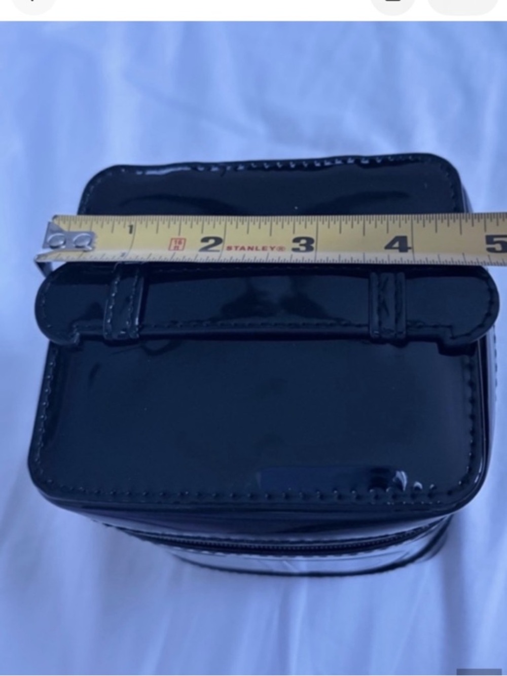 Dior Black Patent CD Embossed Vanity Case - Picture 5 of 7
